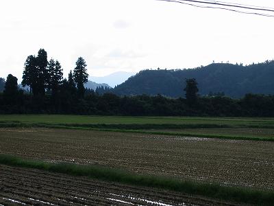 青空が見えて爽やかな一日でした＠新潟県南魚沼市