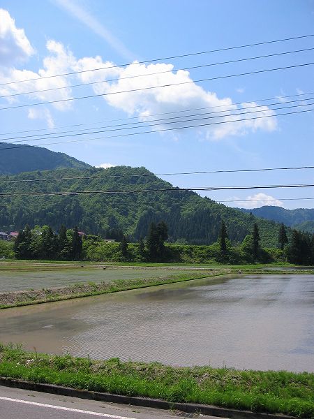 今日の新潟県南魚沼市は天気がいいです