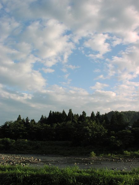 今日も涼しくて爽やかな朝を迎えています - 魚沼産コシヒカリの田んぼ＠新潟県南魚沼市